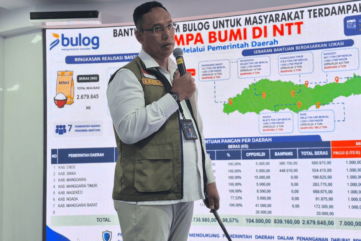 Bulog Siapkan Tambahan 75 Ribu Ton Beras untuk NTT
