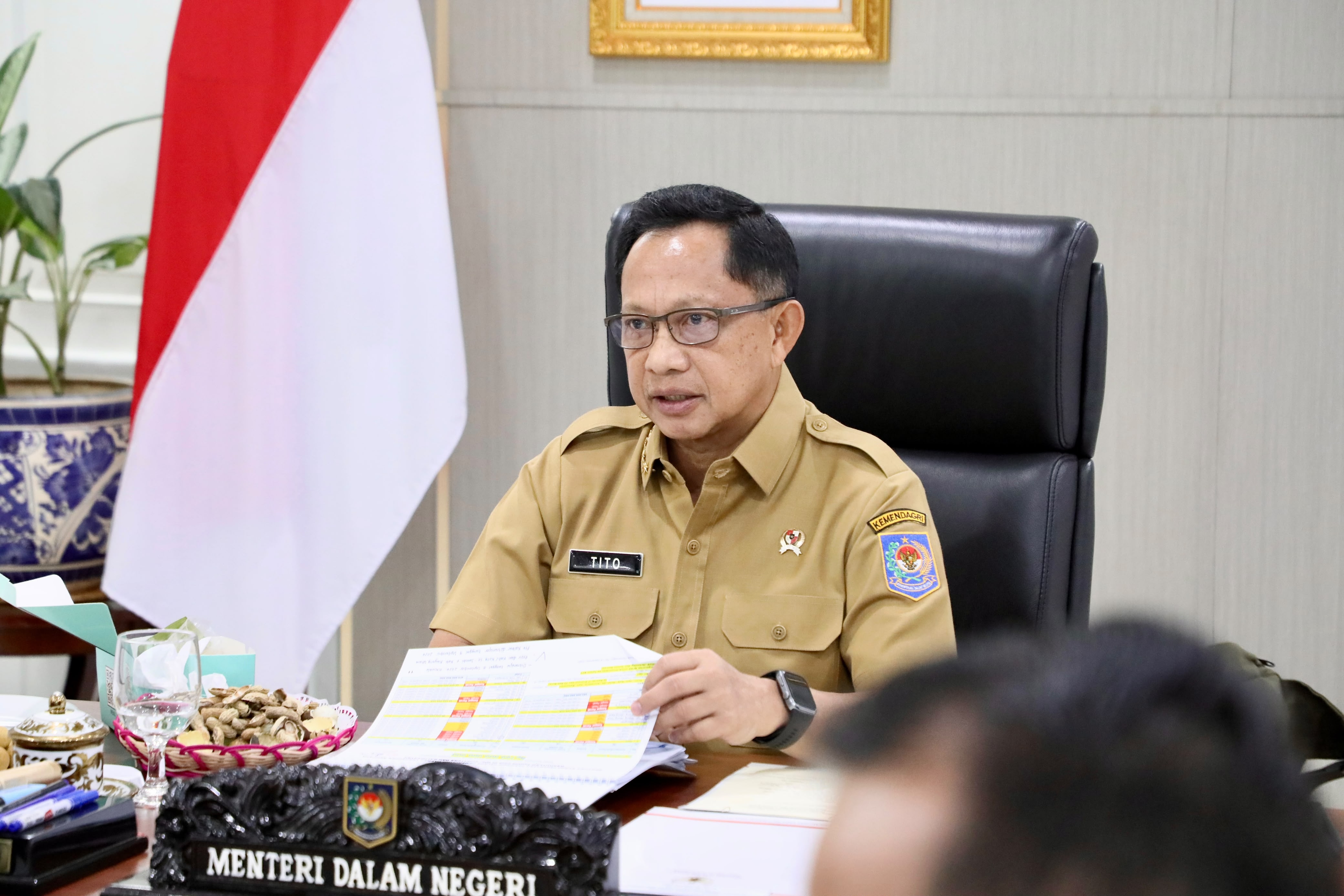 Tito Minta Pemda Terbitkan Perkada, Permudah Pencairan Anggaran Penanganan Karhutla