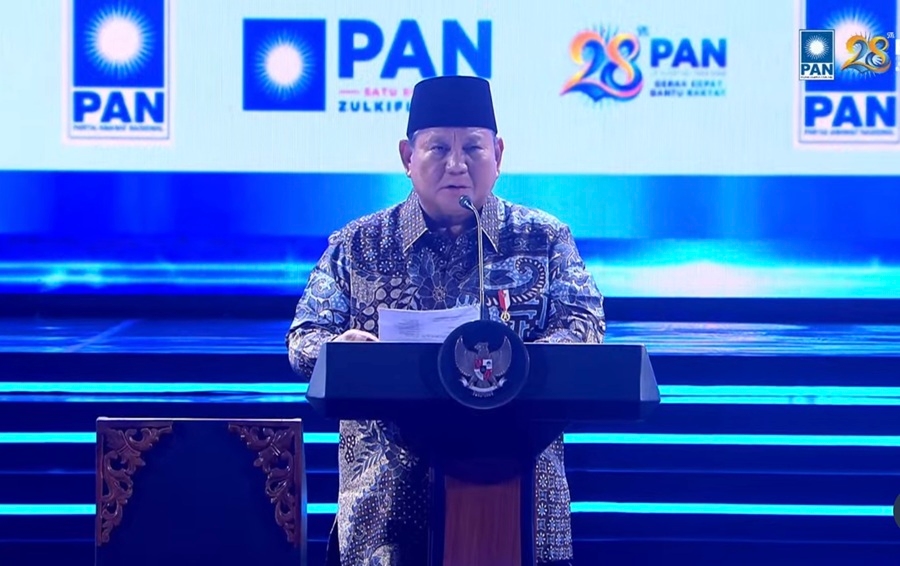 Hadiri HUT PAN, Prabowo Sentil Arti Kesetiaan: Ada Kawan di Waktu Susah, Ada Kawan di Waktu Kita Berkuasa