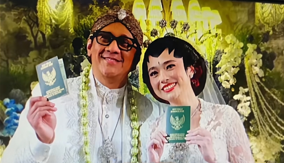 Sempat Ngaku Terkendala Berkas Kedutaan, Video Akad Nikah Andre Taulany dan Amanda Rigby Malah Bocor