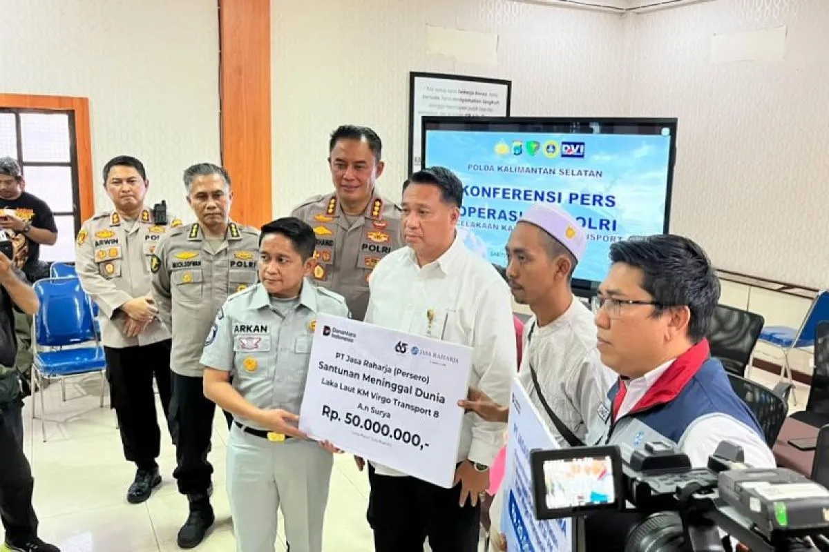 Kemenhub Pastikan Penyaluran Santunan Korban Kecelakaan KMP Virgo Transport 8 Berjalan Lancar