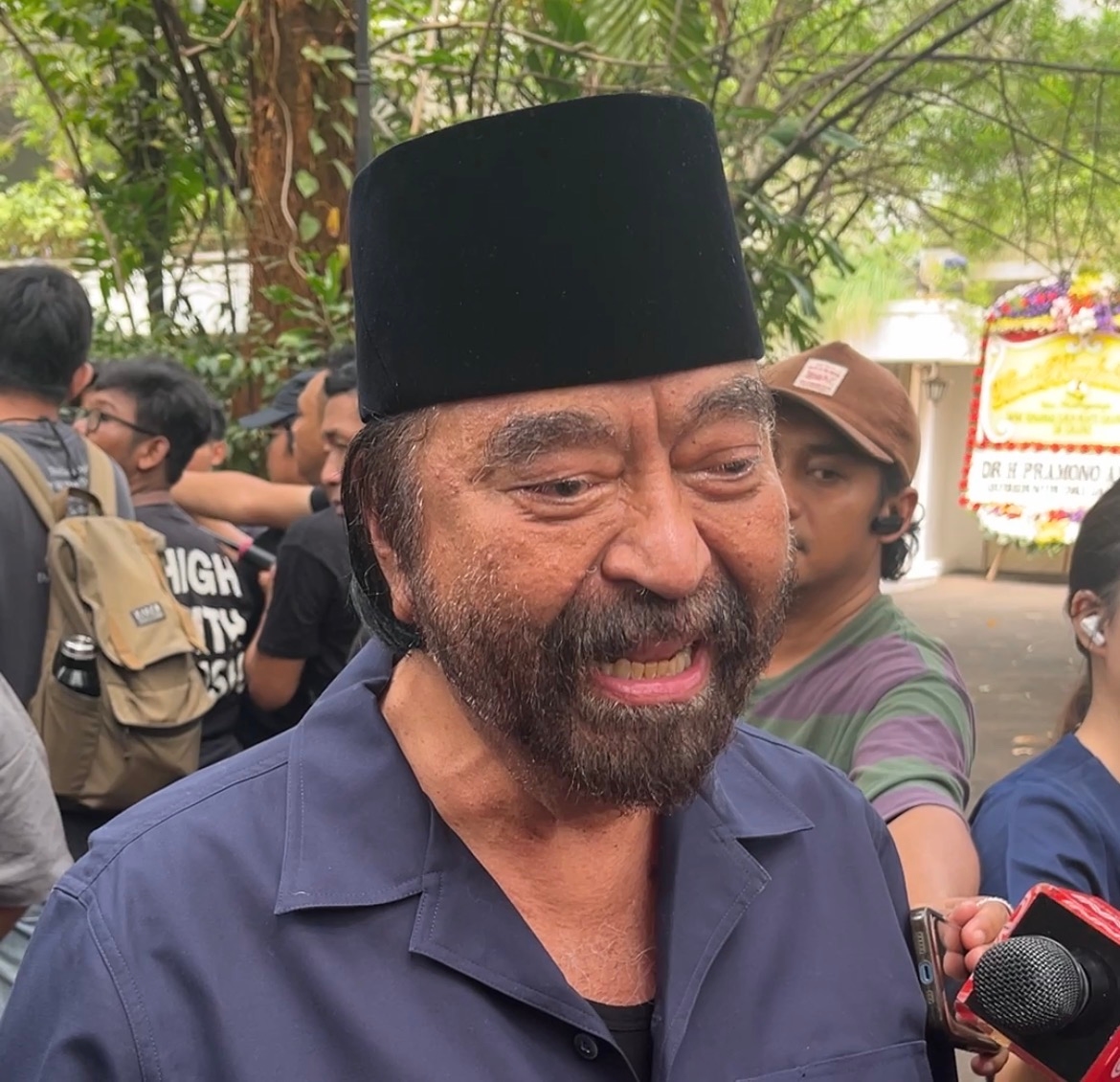 Ada Cerita di Balik Guruh Soekarnoputra dan Surya Paloh, Pernah Bahas Pucuk Pimpinan Partai
