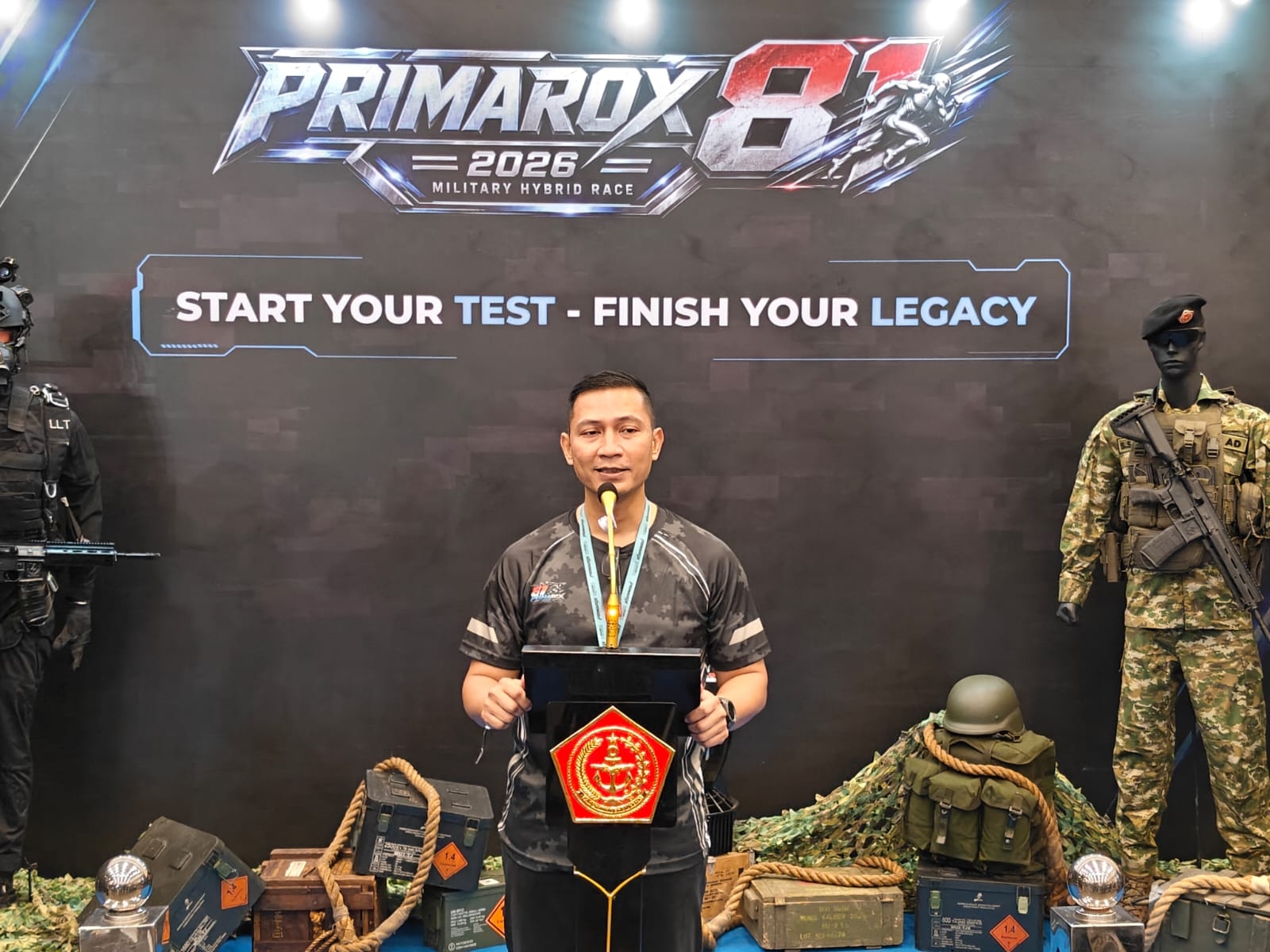 Tantang Fisik Lewat Ban Anoa dan Kotak Amunisi, PRIMAROX 2026 Gelorakan Military Fitness di ICE BSD
