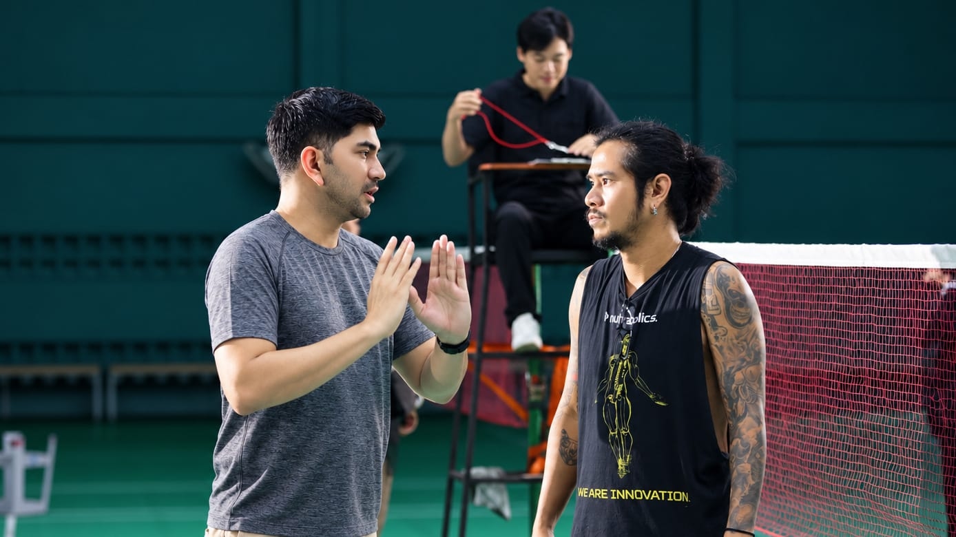 Tekun Pelajari Bahasa Thai 4 Tahun, Gandhi Fernando Debut Sutradarai Series Thailand Badminton Boys