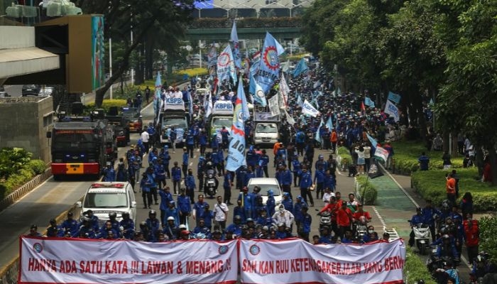 Tuntutan Demo Buruh Hari Ini di Jakarta, Ada 11 Poin yang Dibawa ke DPR, Apa Isinya?