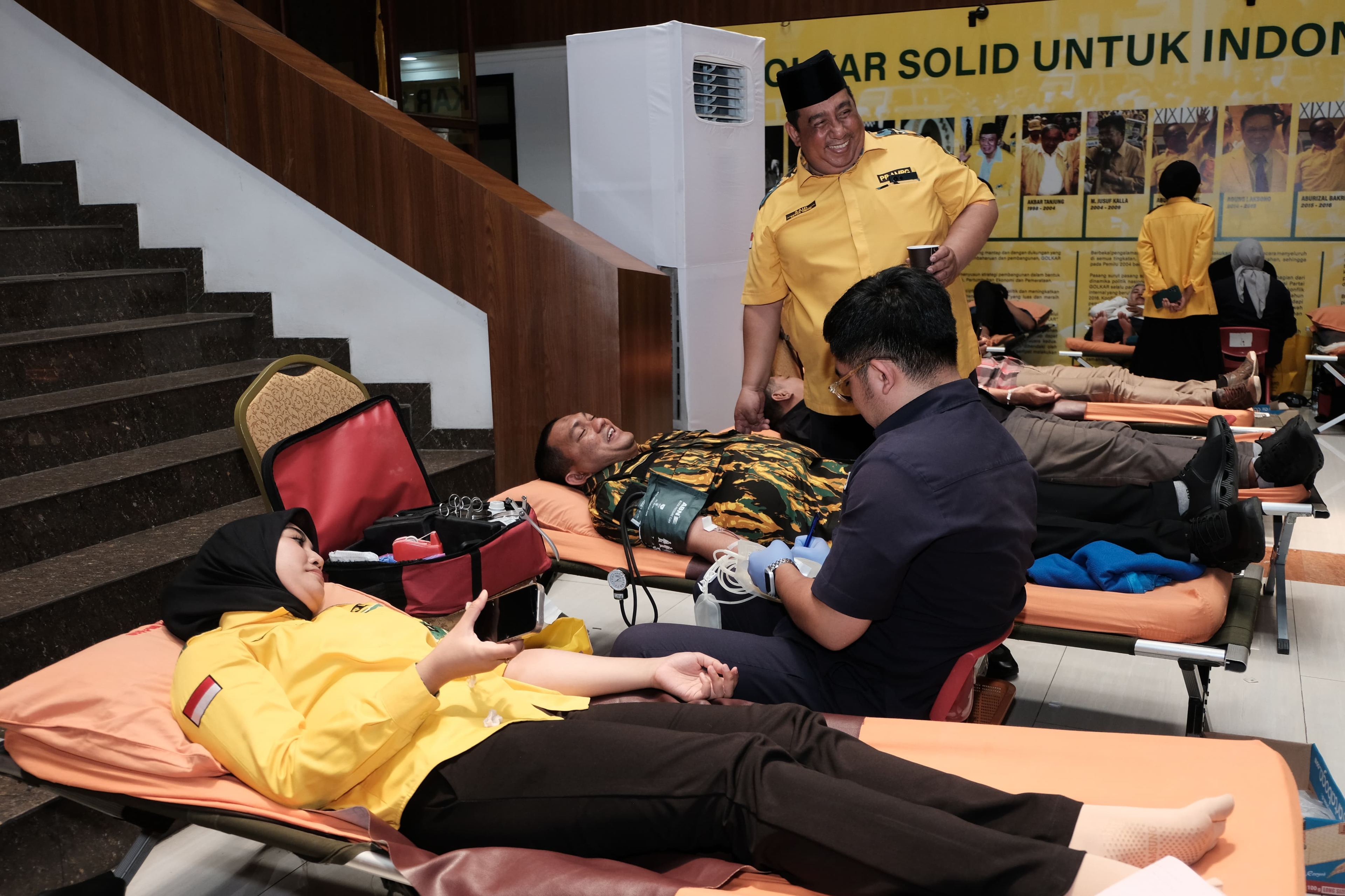 Ketum AMPG Said Al Aldi Al Idrus Antusias Mengikuti Rangkaian HUT ke-62 Golkar, dari Ziarah TMP Kalibata hingga Donor Darah 