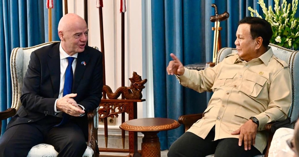 Prabowo Terima Presiden FIFA, Bahas Strategi Pengembangan Sepak Bola Indonesia
