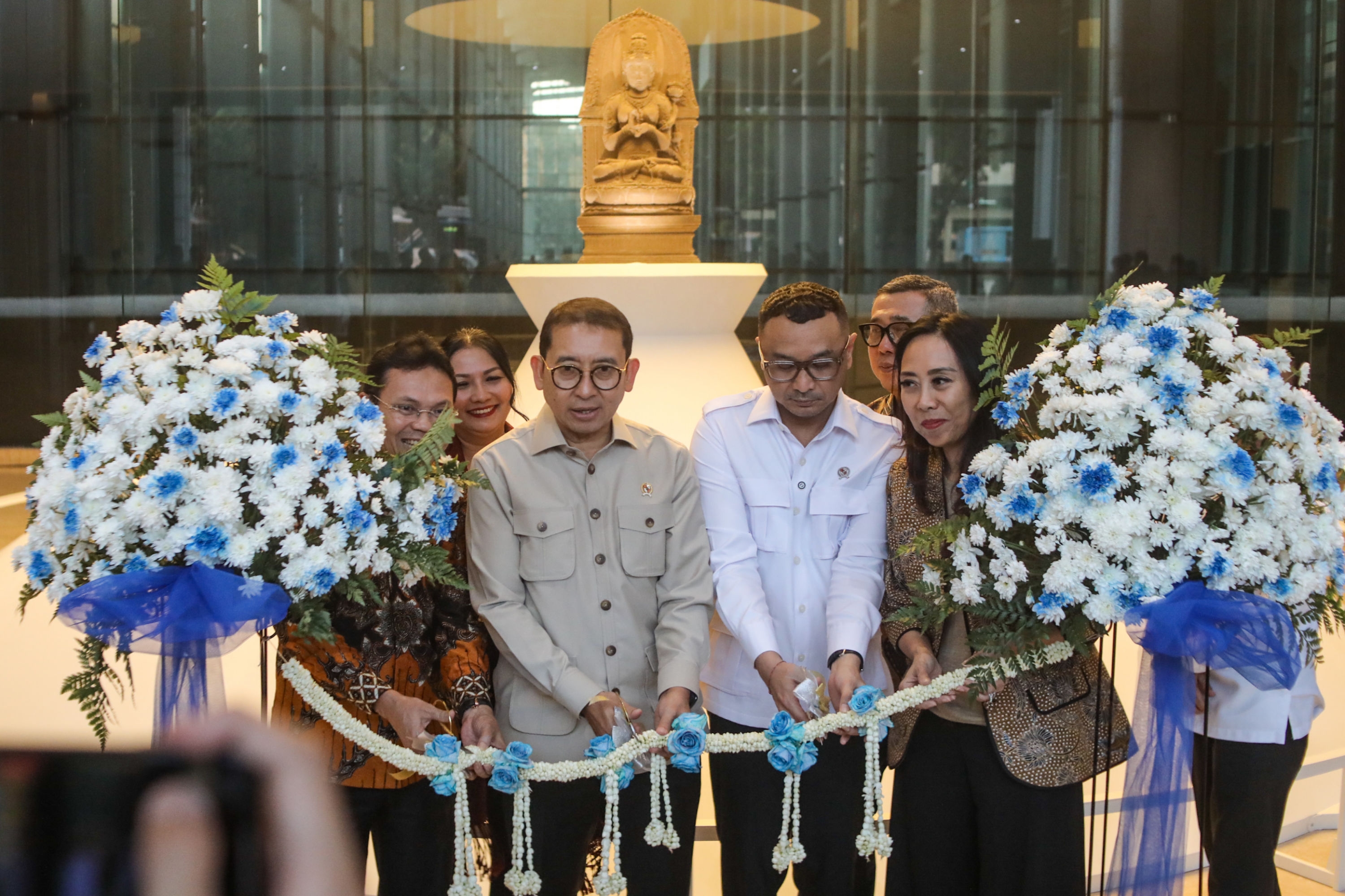 Kemenbud Resmikan Galeri Prajnaparamita di Museum Nasional