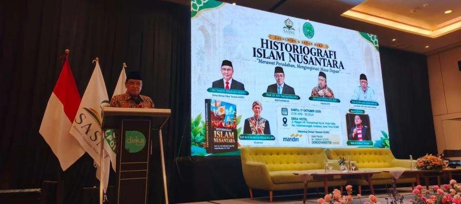 Said Aqil Siroj Luncurkan 11 Jilid Buku Historiografi Islam Nusantara di Surabaya