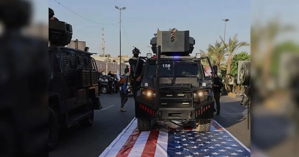 Pemerintah Khawatir Hubungan dengan Washington Memanas, Irak Tangkap Pelaku Injak Bendera AS