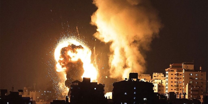 Semakin Brutal, Bangunan Universitas Islam Di Gaza Hancur Diserang Jet Tempur Israel