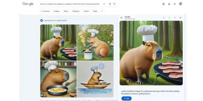 Google Images Kini Bisa Buat Gambar AI, Begini Caranya
