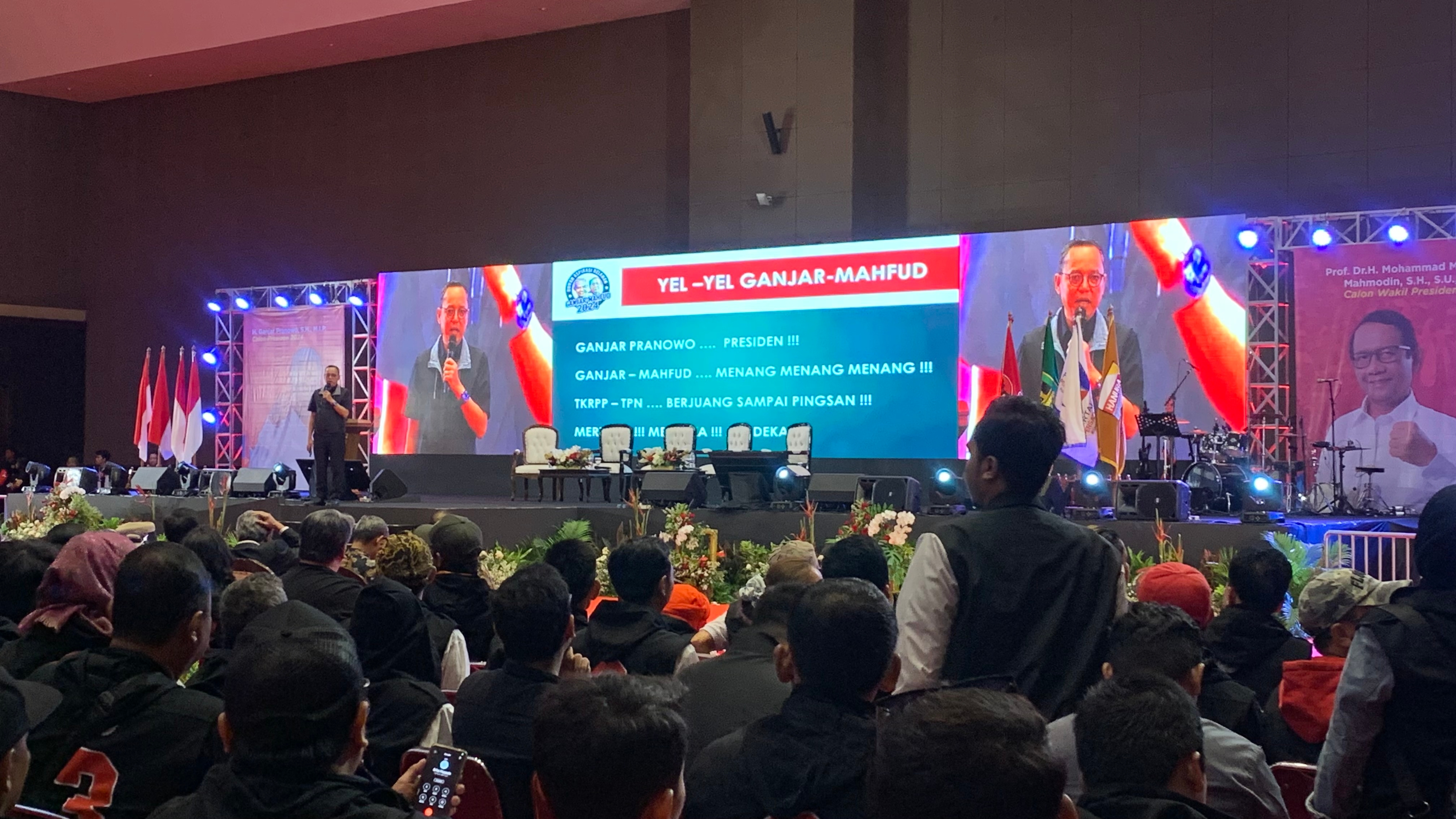 Rakornas Relawan Ganjar-Mahfud se-Pulau Jawa: Bukan untuk Foto-foto