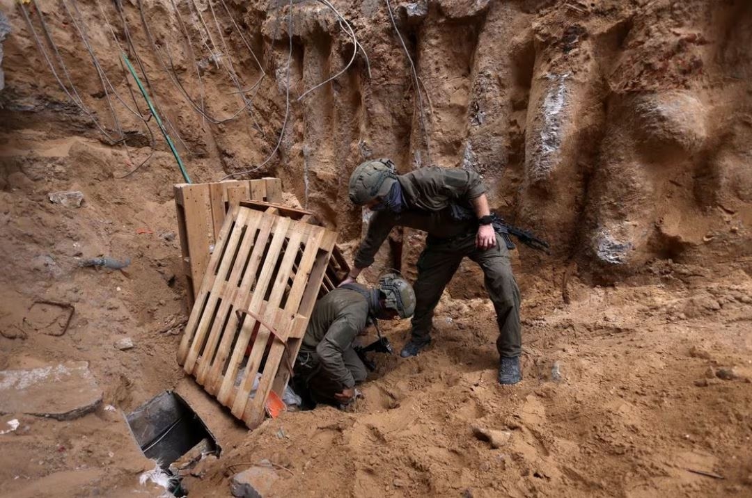 Israel Klaim Temukan 800 Terowongan Menuju Kamp Hamas di Bawah Kota Gaza