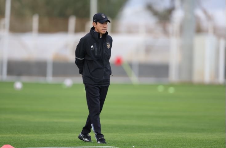 Pemain Timnas Indonesia Dalam Mode Serius, Shin Tae-yong Bidik Kemenangan Atas Libya