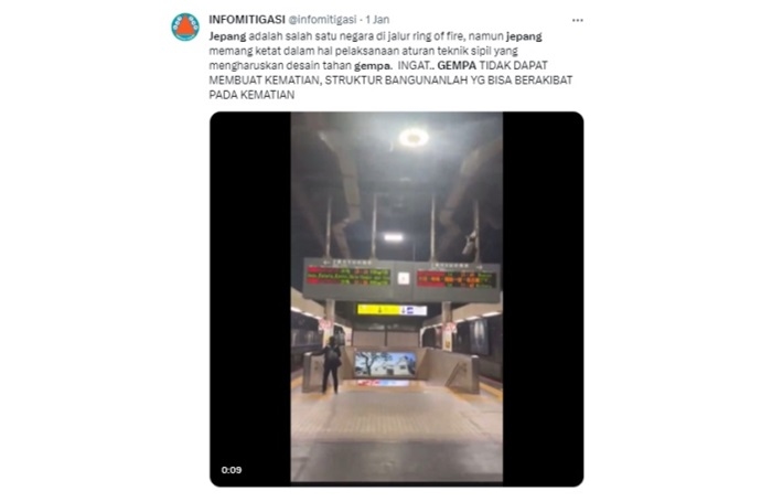 Indonesia Perlu Belajar dari Jepang dalam Menghadapi Gempa dengan Teknologi dan Kesiapsiagaan Tinggi