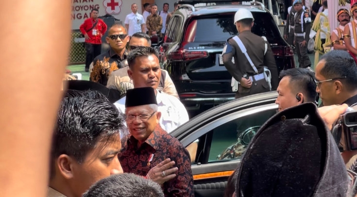 Ma'ruf Amin Hadiri HUT PDIP Sebagai Representasi Pemerintah