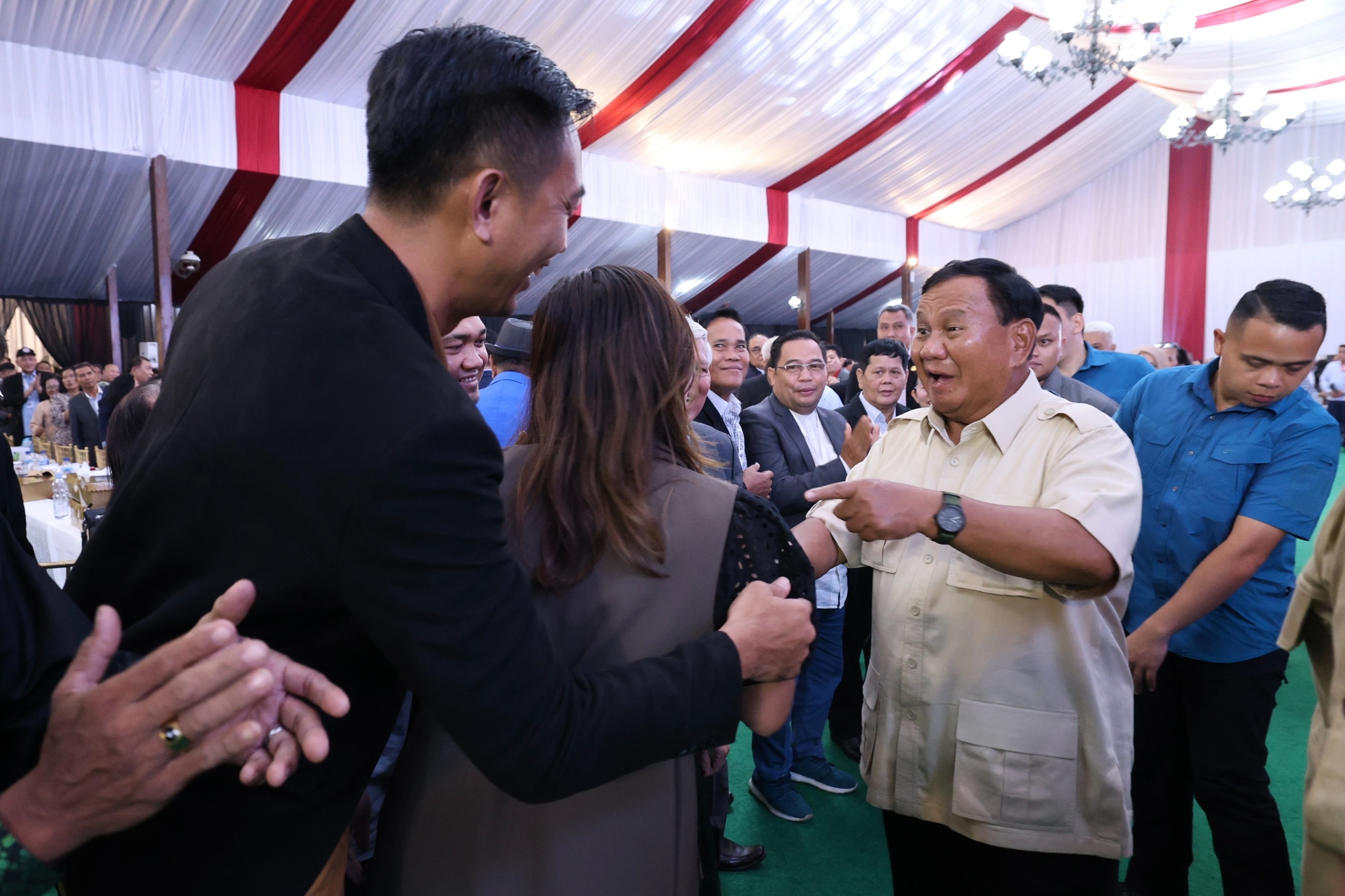 Prabowo Makan Malam Bersama Para Pendeta PGPI di Hambalang, Sekaligus Nyatakan Dukungan