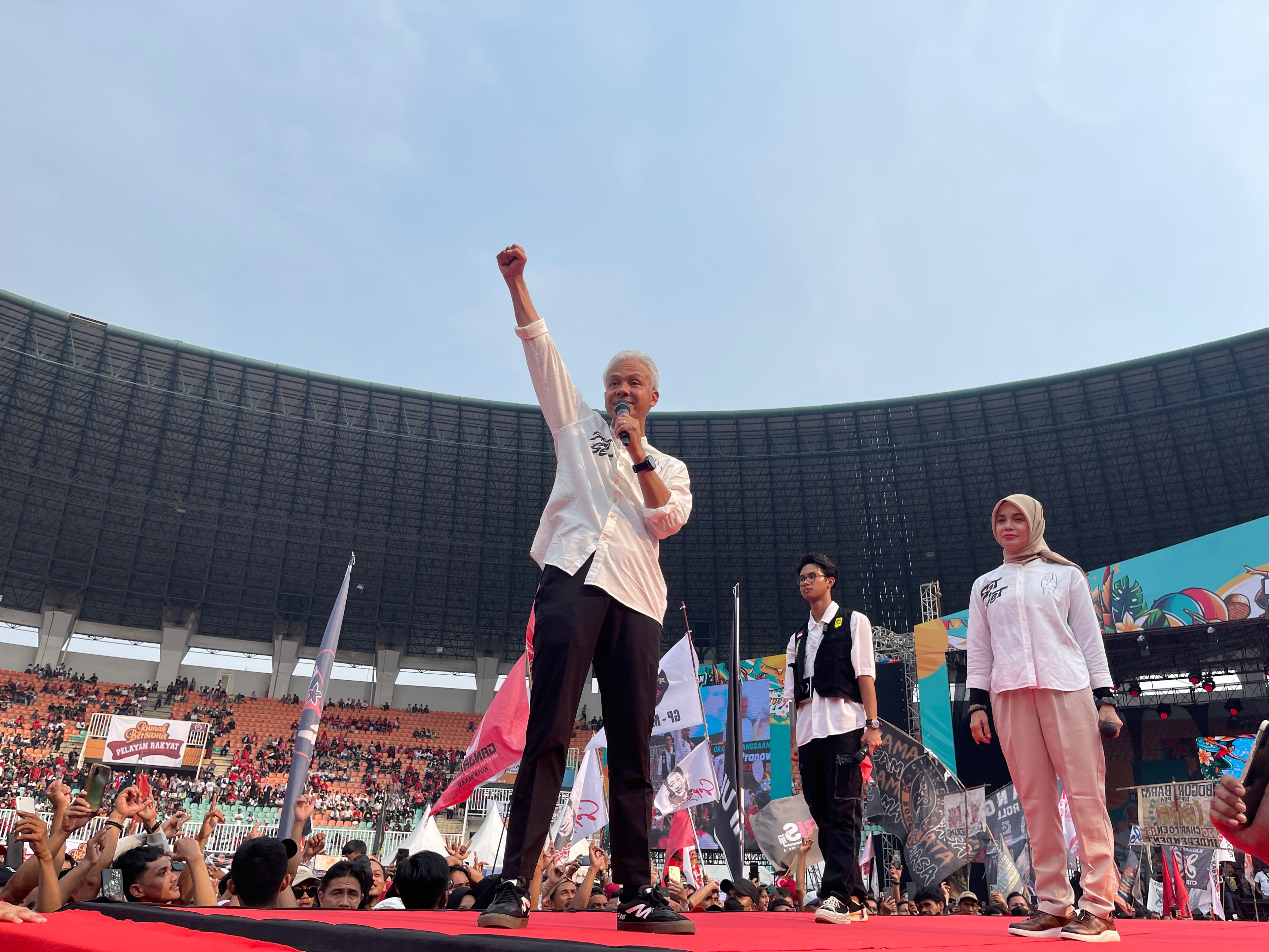 Ganjar Yakin Menang Mutlak di Kabupaten Bogor