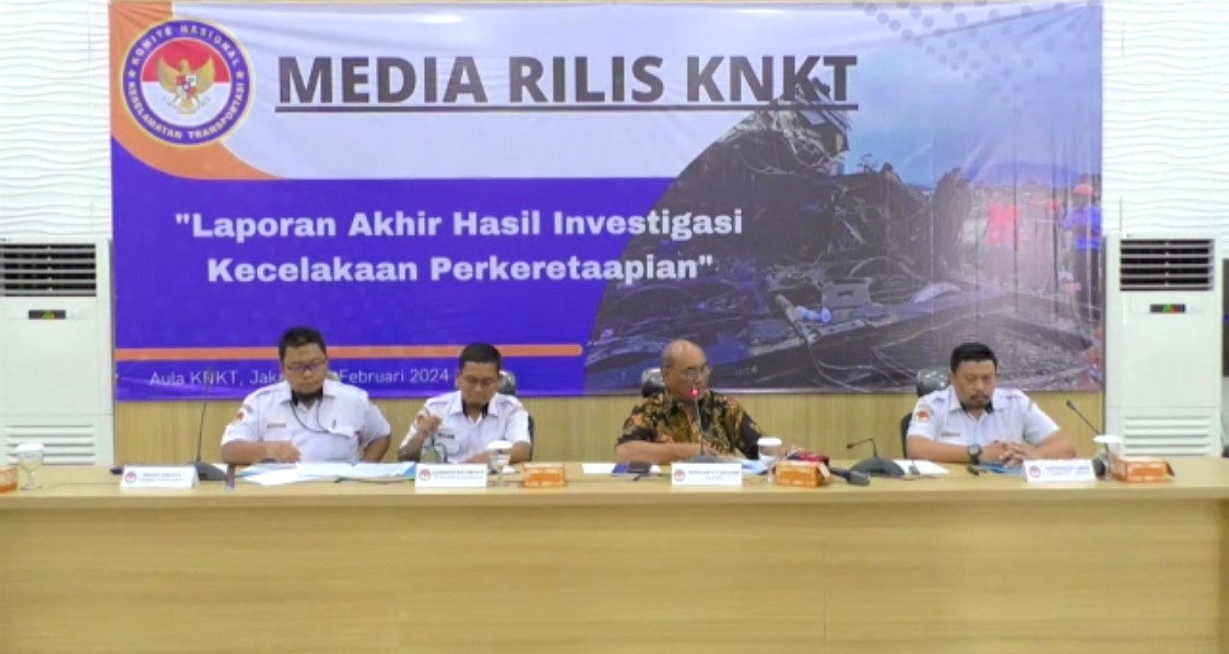 Begini Hasil Investigasi KNKT atas Kecelakaan KA 17 Argo Semeru