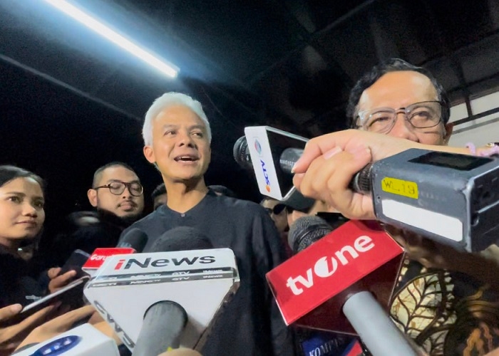 Ganjar-Mahfud Serahkan Proses Hak Angket ke DPR