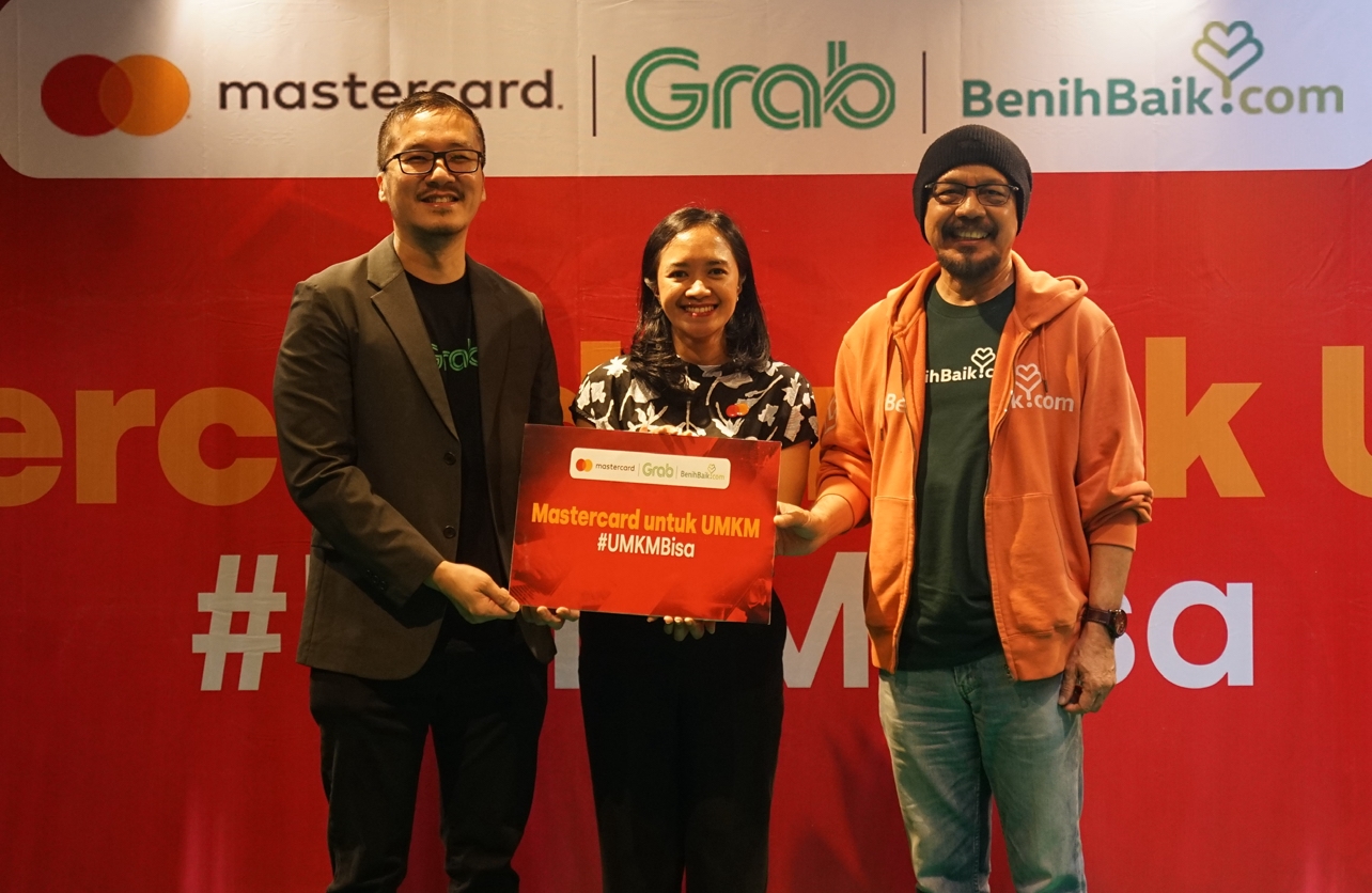 Mastercard Donasikan Lebih dari Rp1,5 Miliar untuk Berdayakan UMKM di Indonesia Melalui Kemitraan dengan Grab dan BenihBaik.com