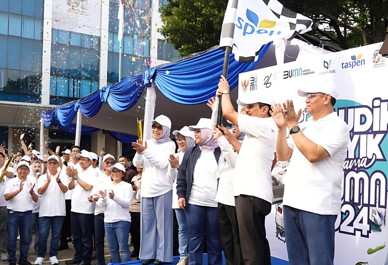 Mudik Asyik bersama BUMN: Taspen Gelar Mudik Gratis untuk 720 Orang Pemudik