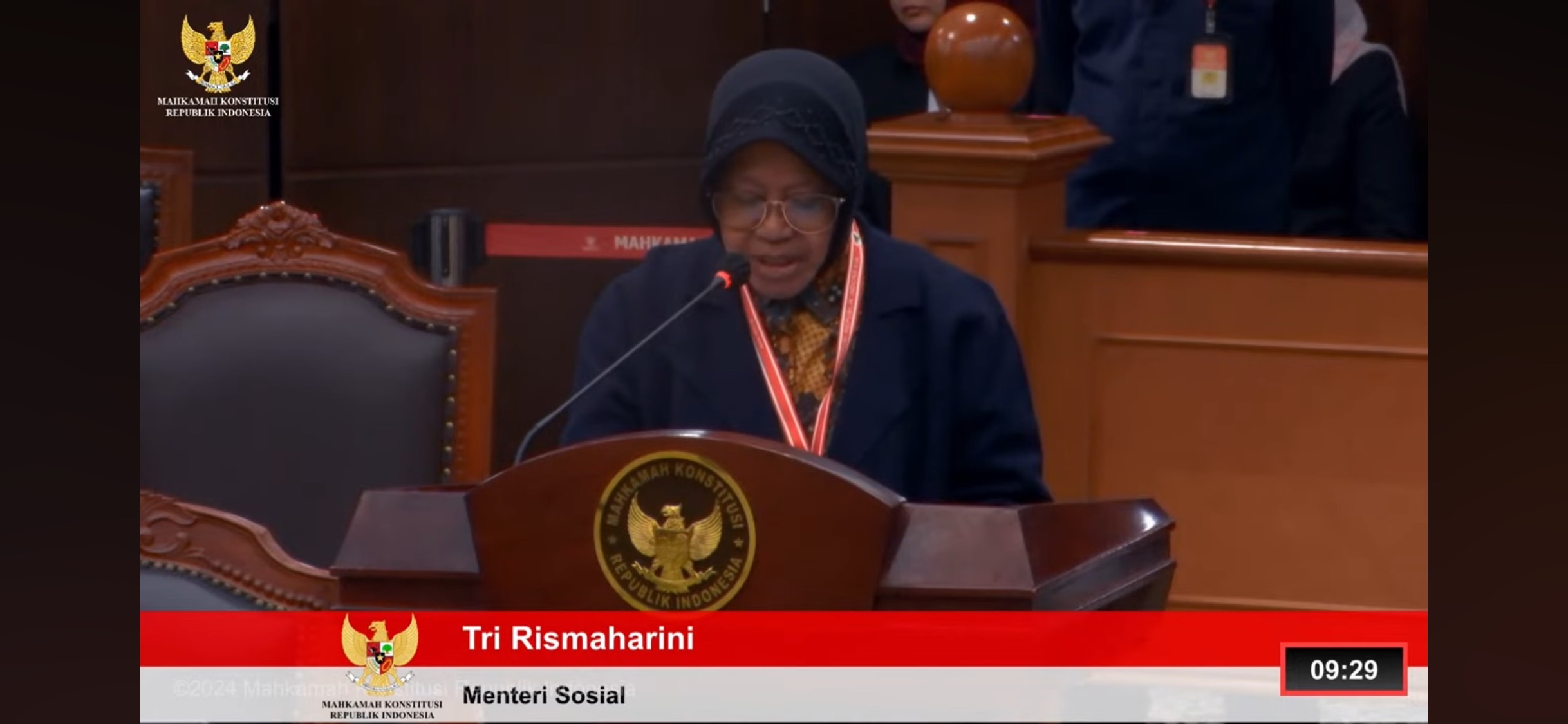 Jawab Pertanyaan MK, Mensos Risma: BLT El Nino Rp7,5 T Sudah Disetujui Komisi VIII DPR