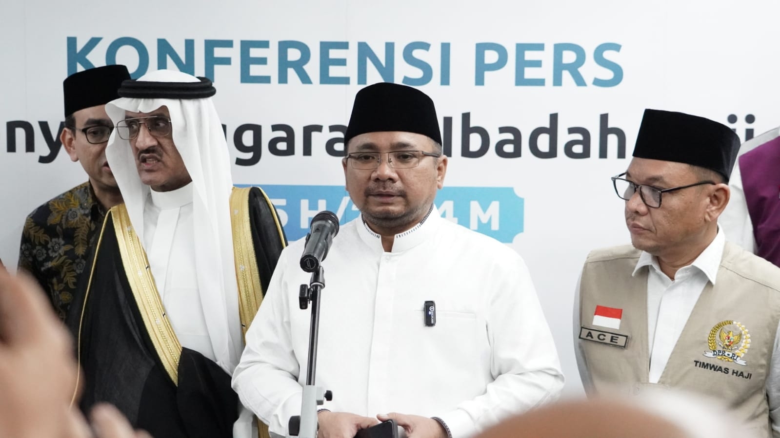 Menag Yaqut Apresiasi Pemerintah Saudi Tambah Layanan Fast Track Jemaah Haji