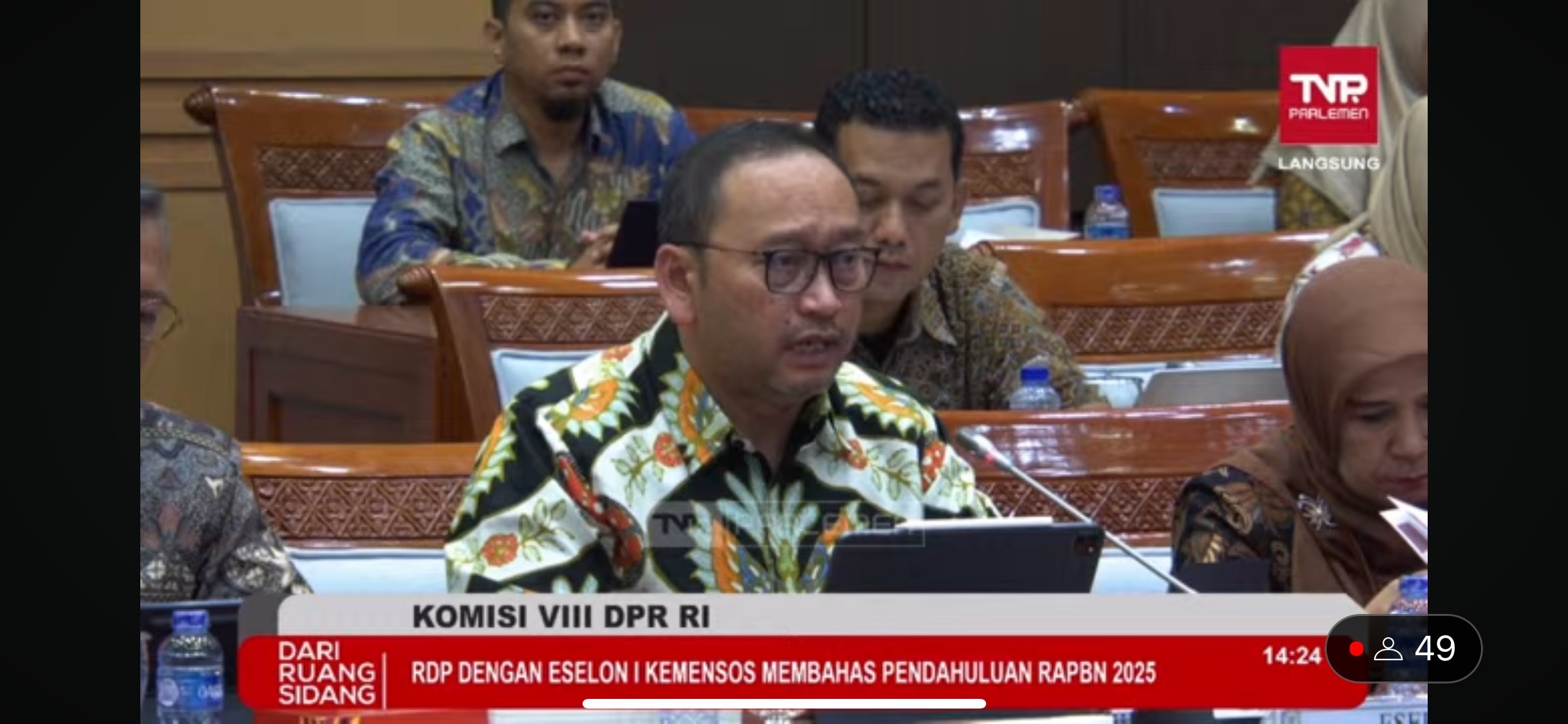 Kemensos Minta Anggaran Rp77,1 T di 2025, Mayoritas Untuk PKH