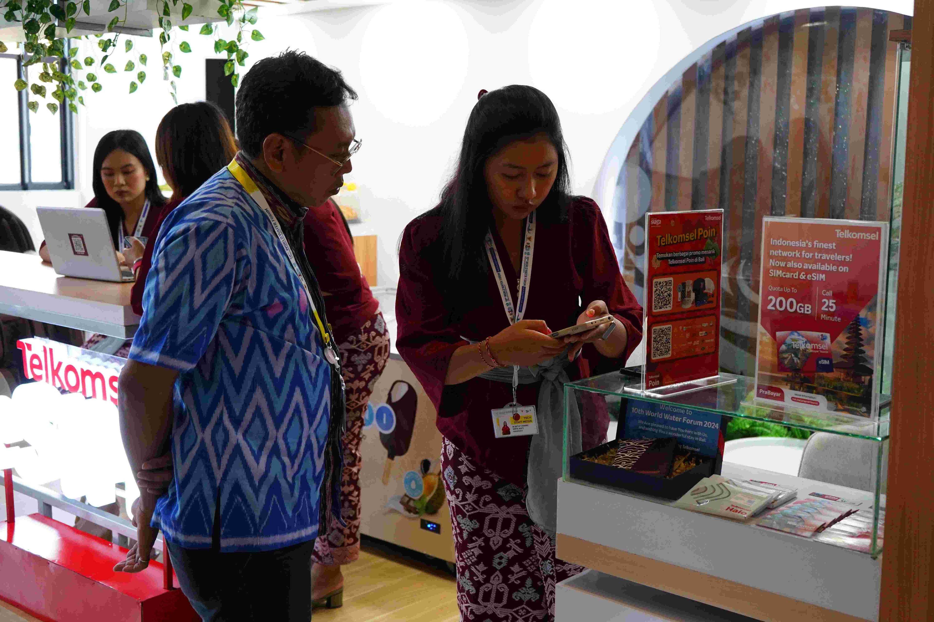 Sukses Hadirkan Pengalaman Konektivitas Digital Terdepan Selama Gelaran World Water Forum 2024 di Bali, Trafik Broadband Telkomsel Tumbuh 43%