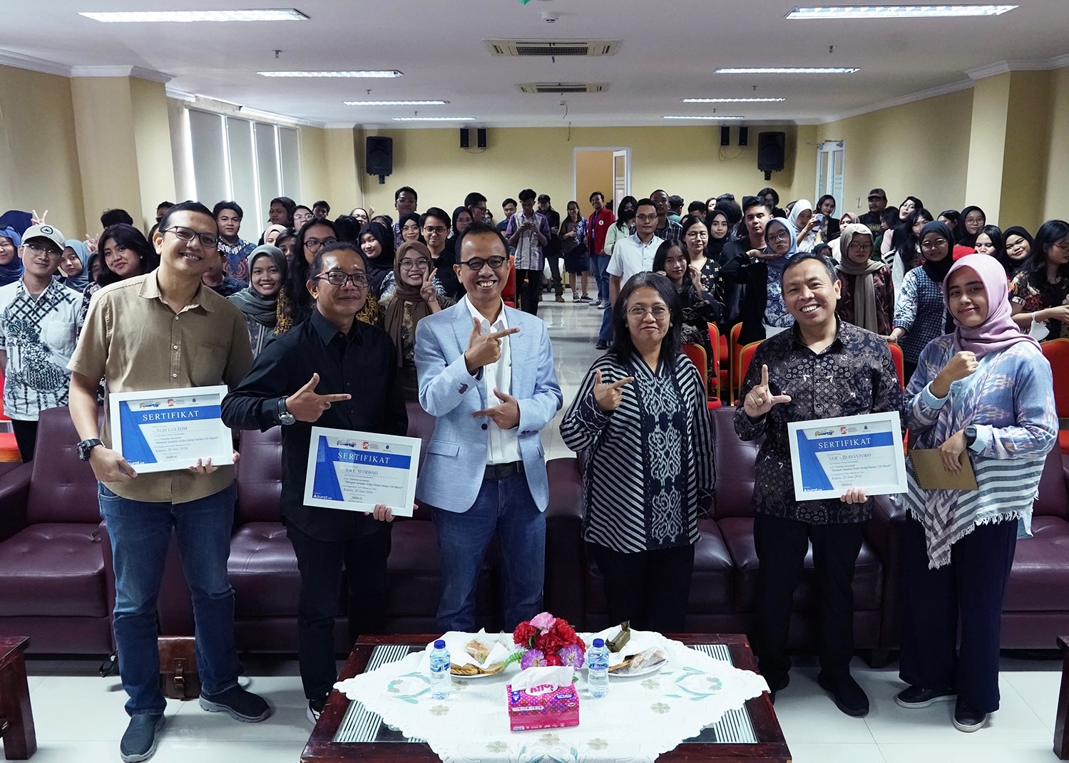 AGTC FIKOM Universitas Mercu Buana, Ajak Mahasiswa Menjadi Jurnalis Video Hebat dalam 120 Menit