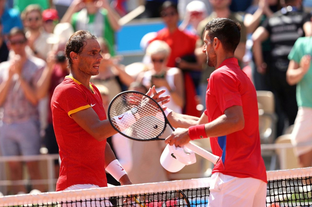 Olimpiade Paris: Novak Djokovic Menangi Duel Akbar, Rafael Nadal Belum Pasti Pensiun