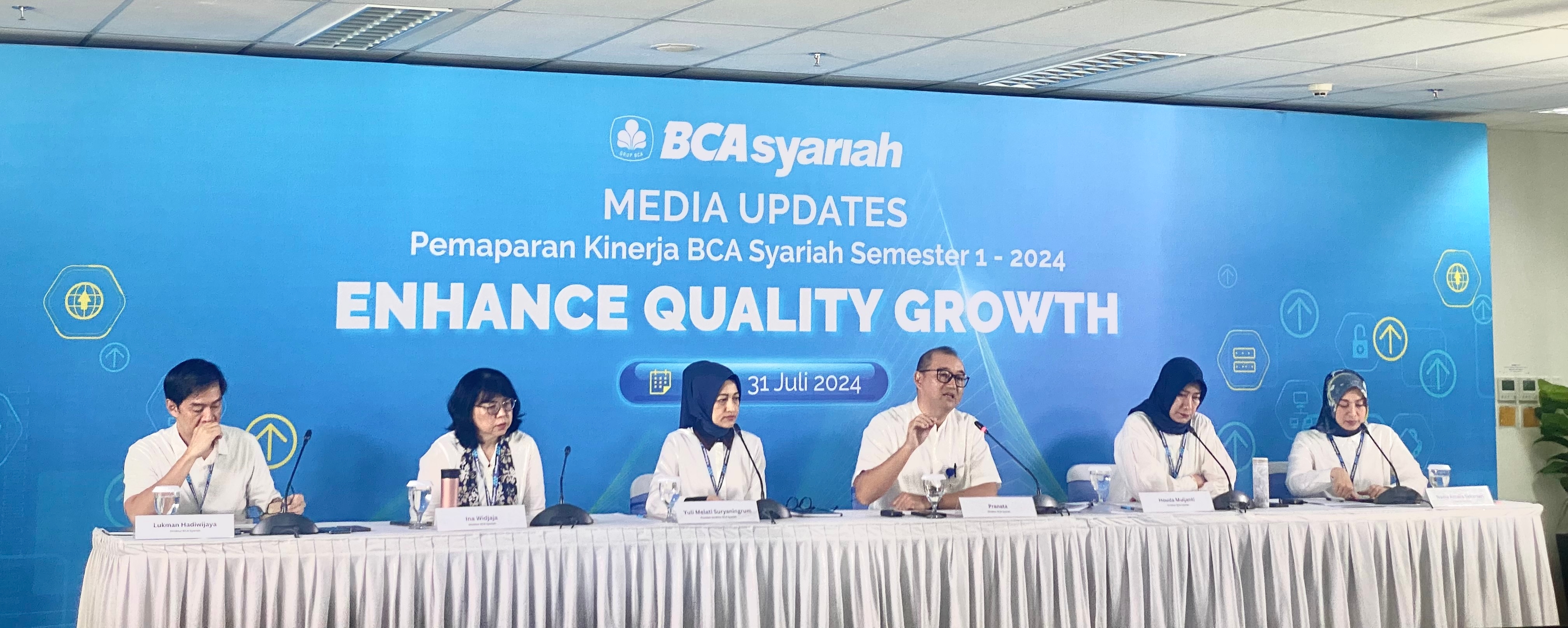 BCA Syariah Bukukan Laba Bersih Rp89,4 Miliar di Semester I-2024