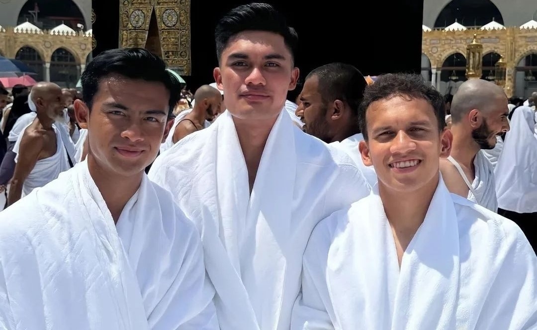 Empat Belas Pemain Timnas Indonesia Umrah, Semoga Dimudahkan Jalan Lawan Arab Saudi