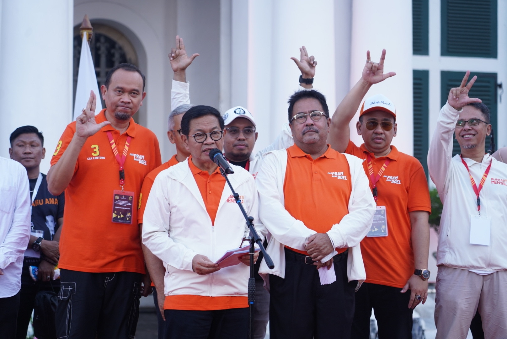 Deklarasi Kampanye Damai, Pramono-Rano Ingin Jadikan Jakarta Teladan bagi Penyelenggaraan Pilkada