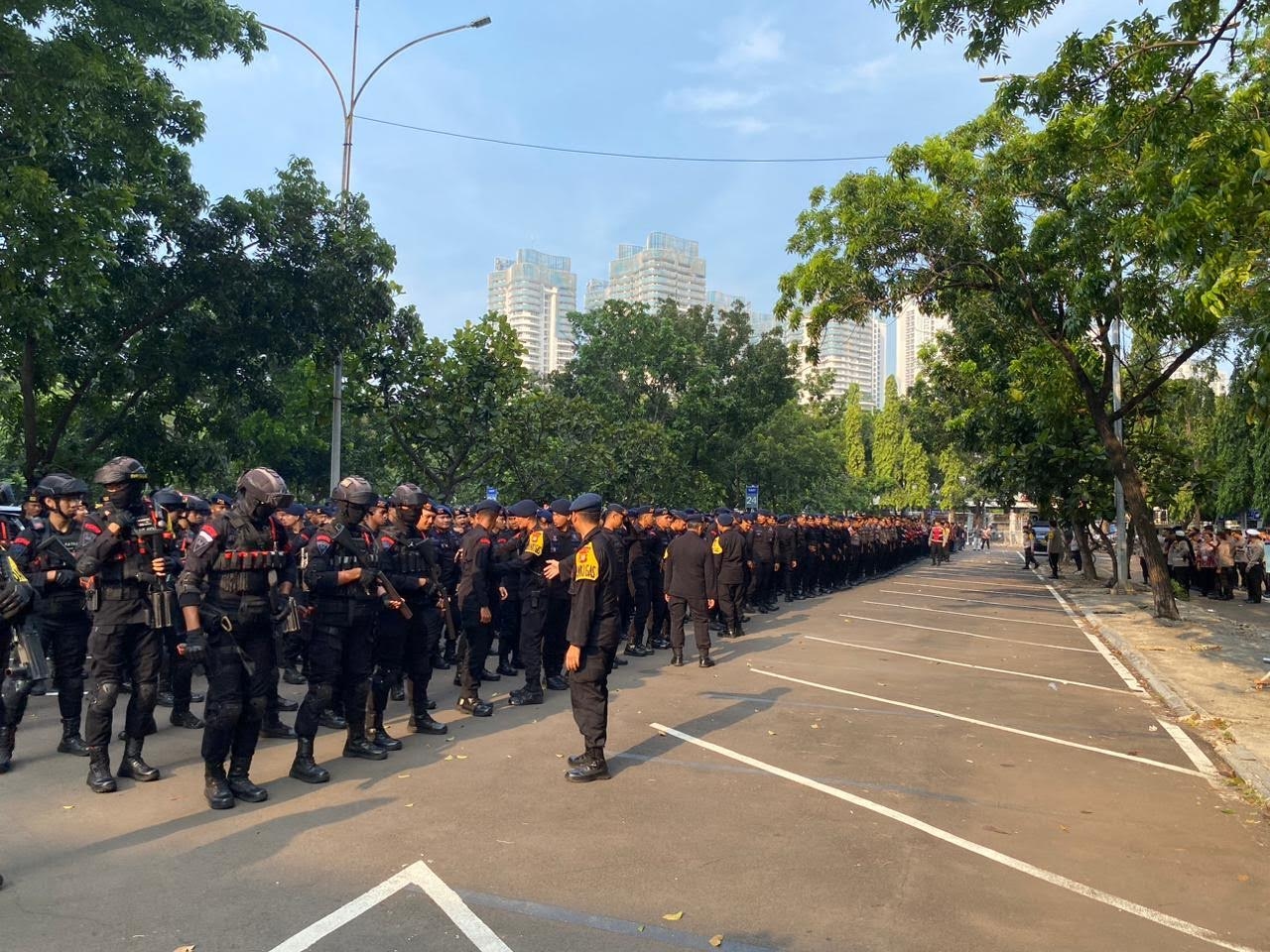 Debat Terakhir Pilkada Jakarta 2024 Dijaga Ketat Aparat