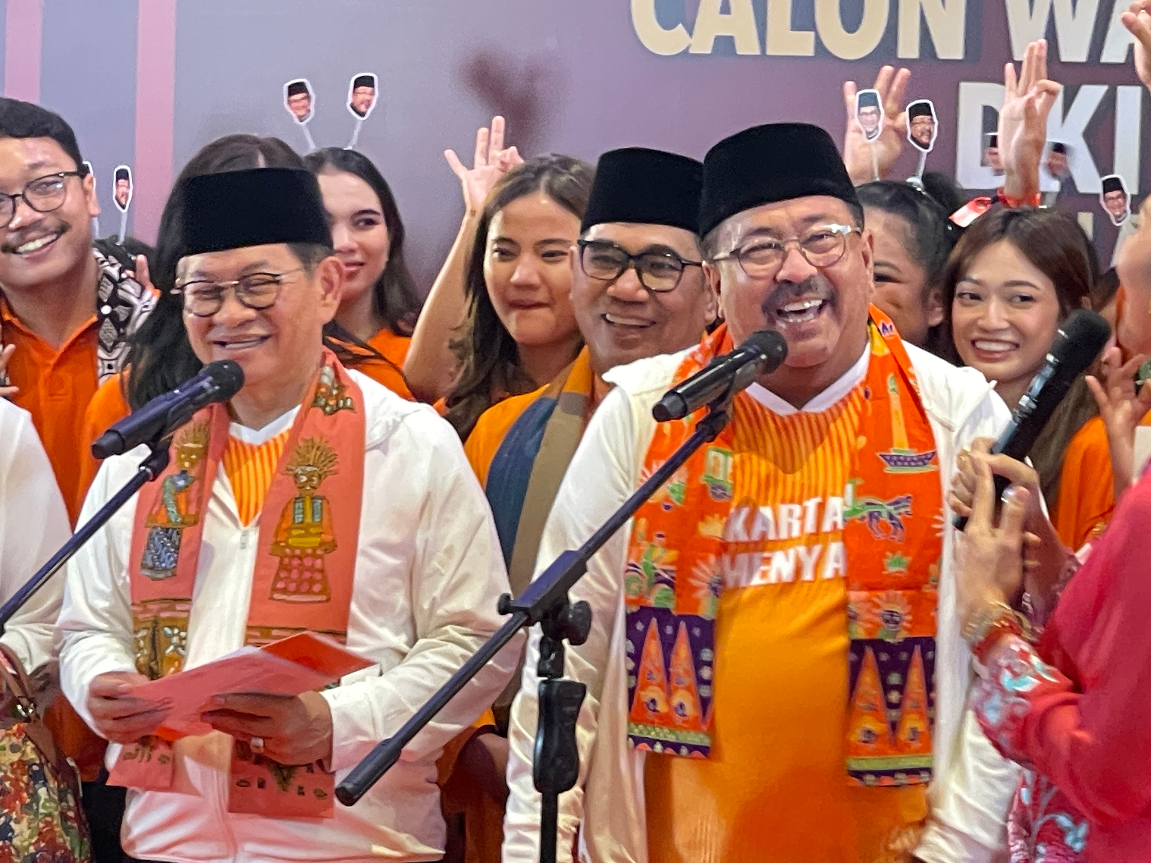 Pramono-Rano Yakin Elektabilitas Naik Usai Debat Perdana Pilkada Jakarta