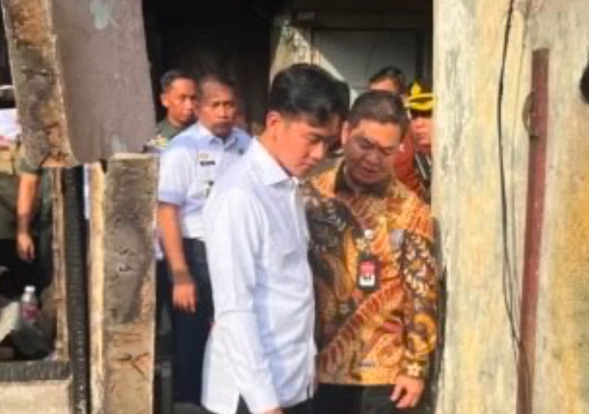 Gibran Tinjau Kebakaran di Kebon Kosong: Pastikan Bantuan untuk Korban