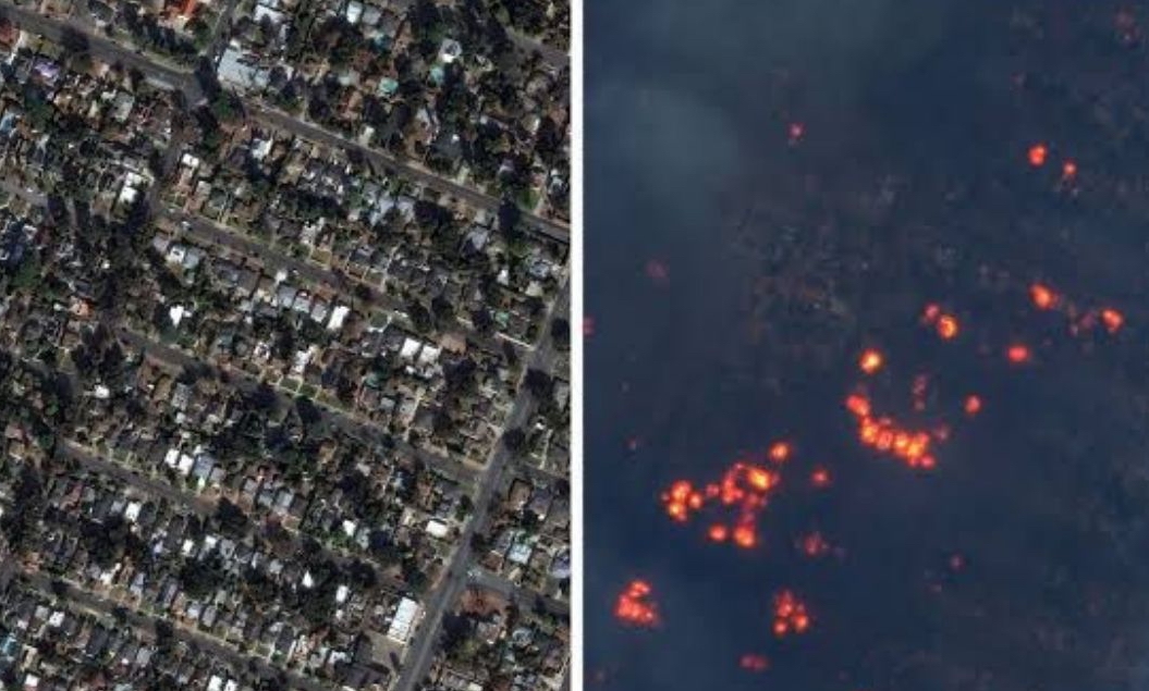 Penyebab Kebakaran Hutan Los Angeles, Apakah Sama dengan Kebakaran Kaum 'Ad dalam Islam?