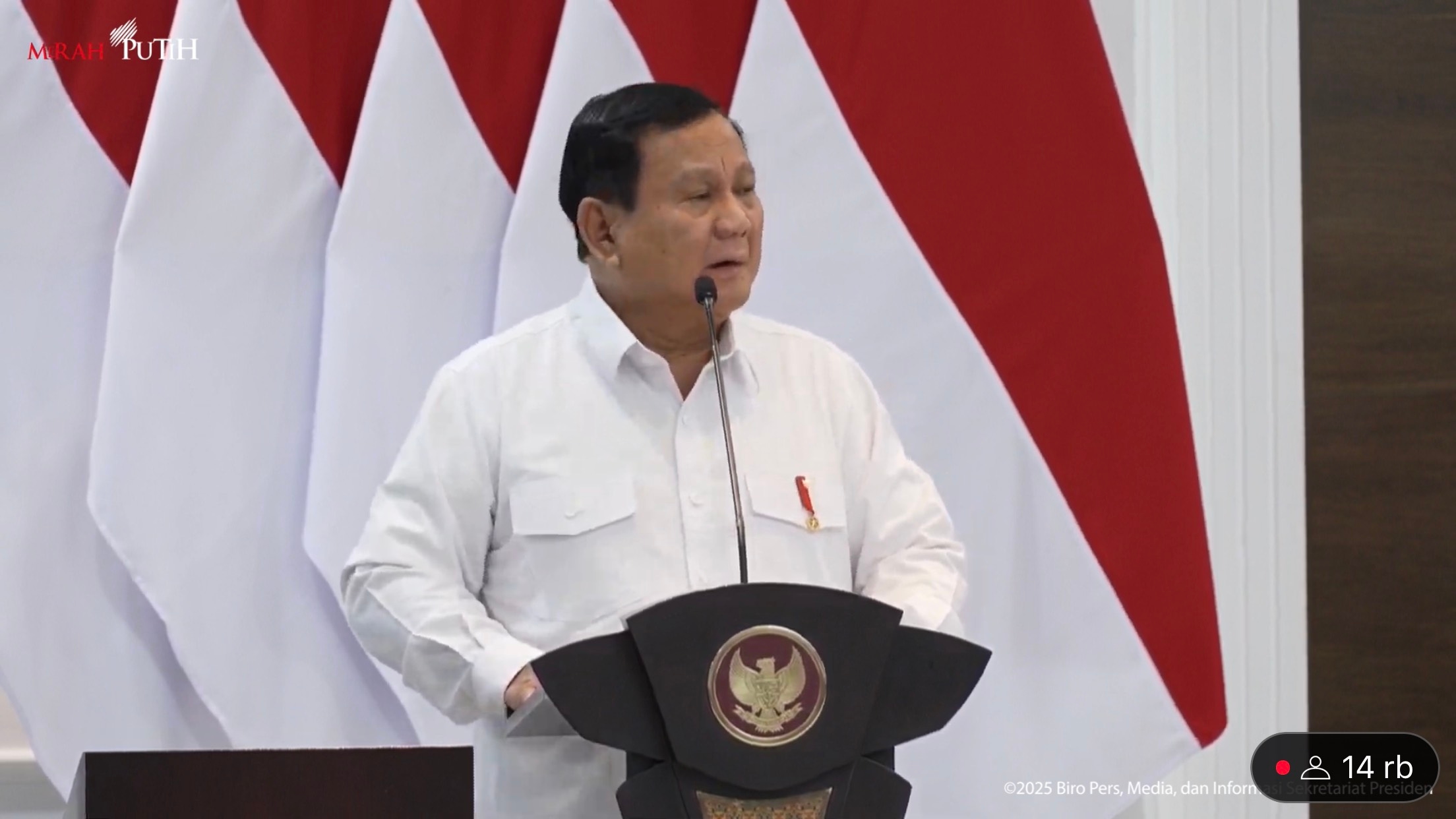 Prabowo Instruksikan BNPB Gerak Cepat Tangani Banjir dan Longsor Pekalongan