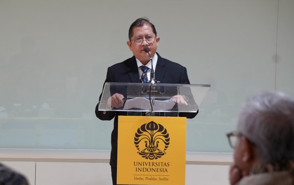 Kemas Ridwan Kurniawan Dilantik sebagai Dekan Fakultas Teknik UI Periode 2025–2029