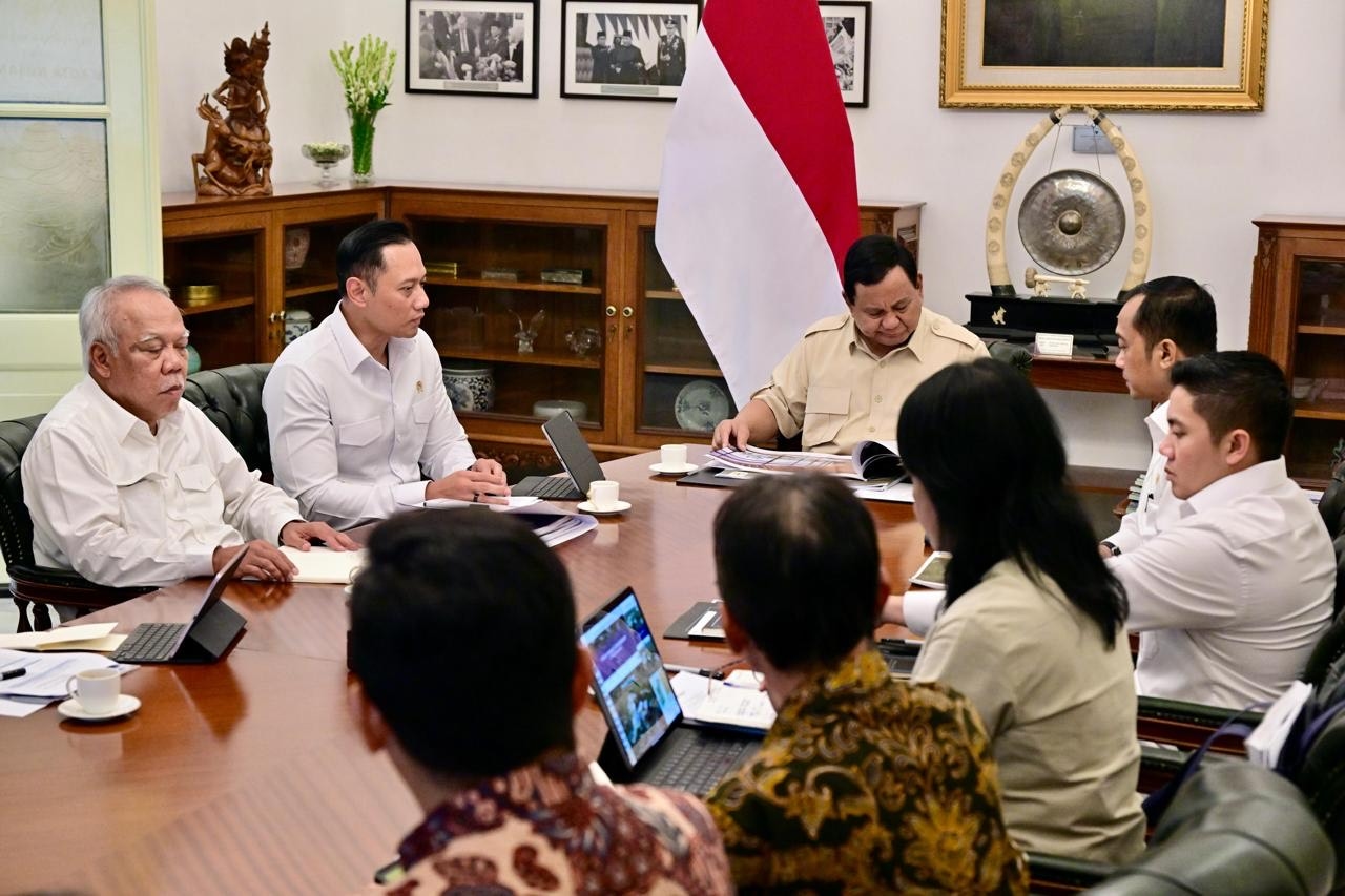 Prabowo Evaluasi Progres IKN, Bahas Strategi Baru dan Prioritas Infrastruktur Bersama AHY