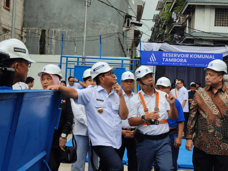 Pramono Mau Masalah Air Bersih di Jakarta Selesai Sebelum 2030