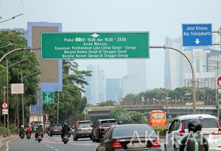Ganjil Genap di Jakarta Ditiadakan pada 18 April 2025