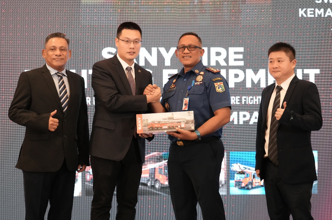 Canggih dan Tangguh! SANY Perkenalkan Solusi Pemadam Kebakaran Futuristik untuk Kota Padat
