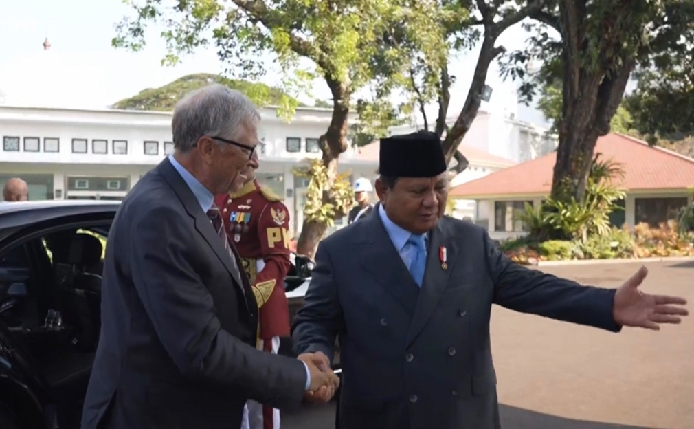 Presiden Prabowo Terima Kunjungan Bill Gates di Istana Merdeka, Lanjut Bahas Isu Global