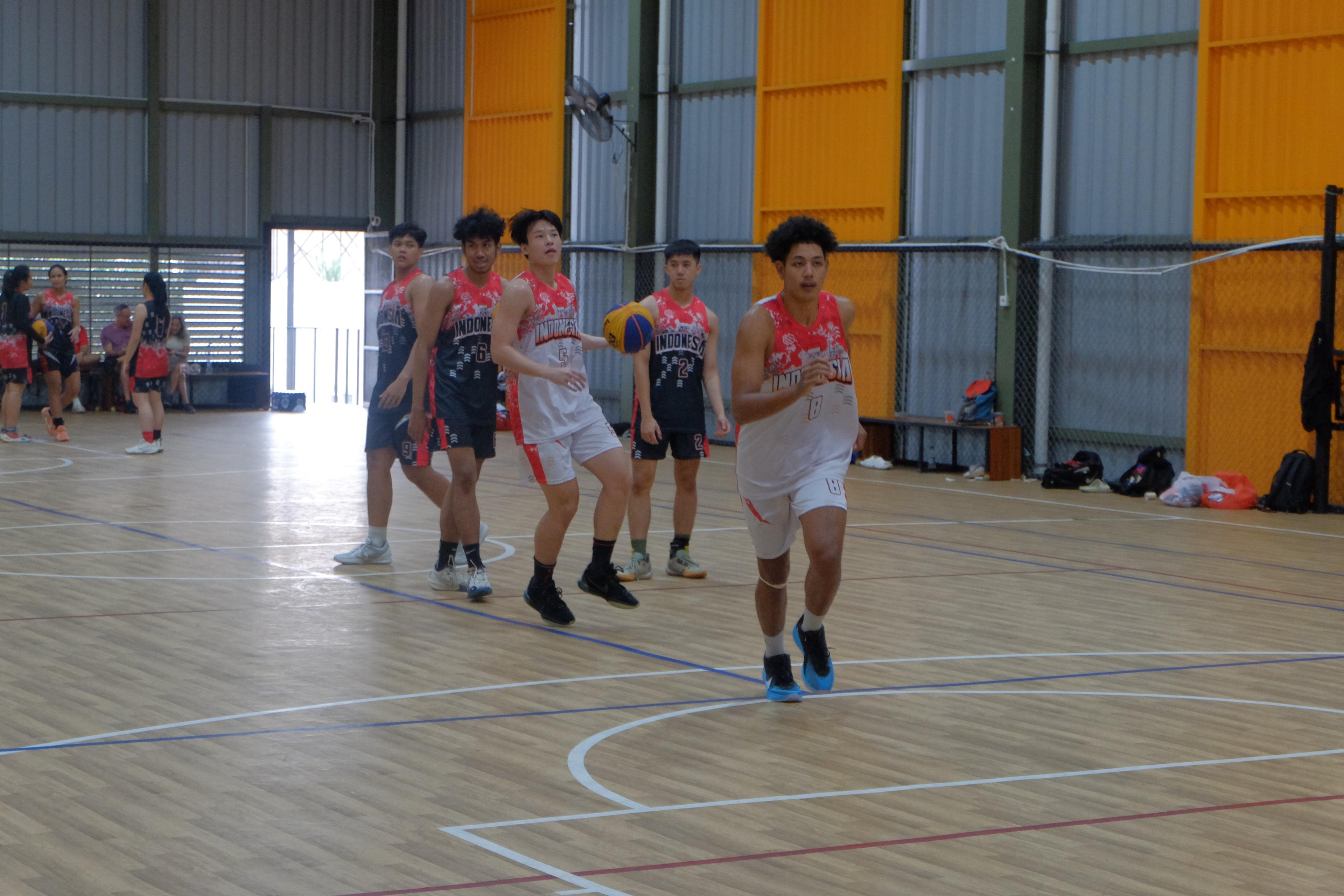 Timnas Basket  3X3 Indonesia Putra U-23 dan Putri U-23 Siap Bersaing di Nations League 2025