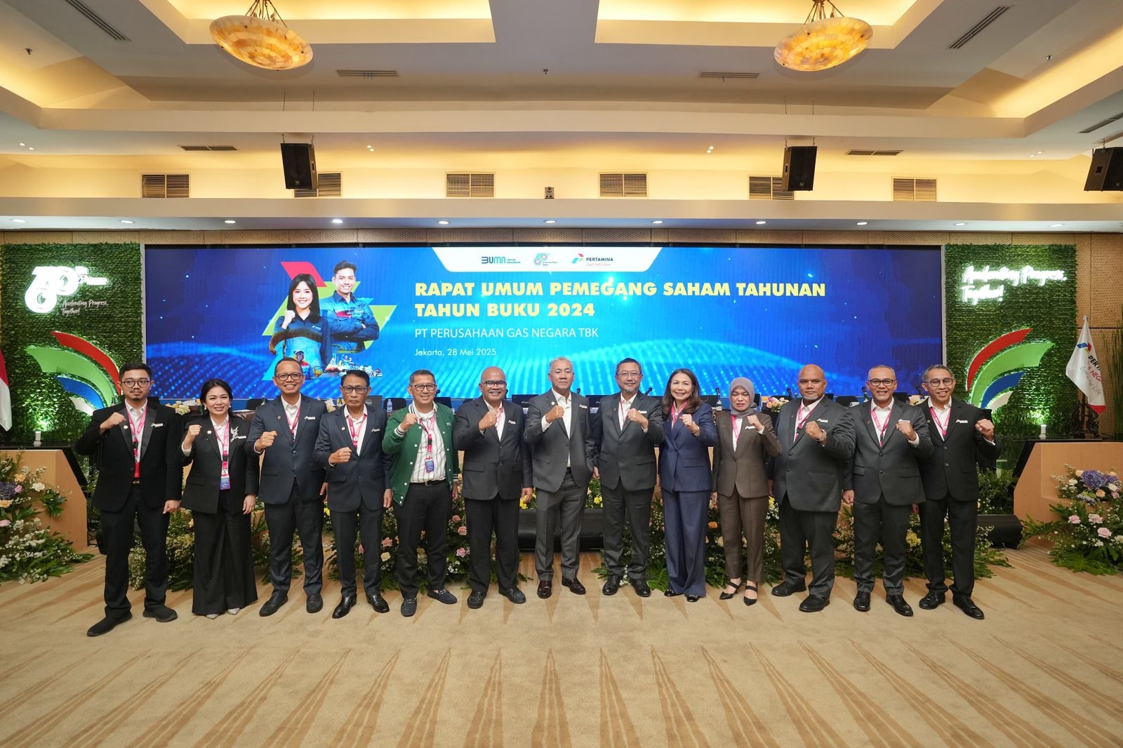 RUPST, PGN Tebar Dividen USD271,5 Juta Setara 80 Persen Laba