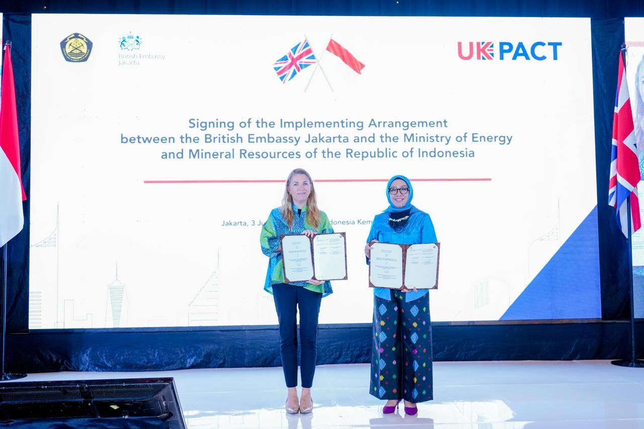 Kementerian ESDM Luncurkan UK PACT Efisiensi Energi Tahap ll